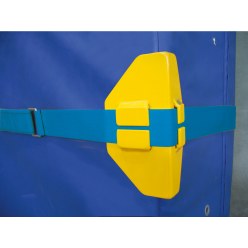  Protective Mat Corners for Wall Attachment Straps