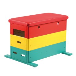 &quot;Vario&quot; Mini 3-Part Multicoloured Vaulting Box