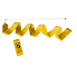 Sport-Thieme® Competition Gymnastics Ribbon Yellow, Competition, 6 m long