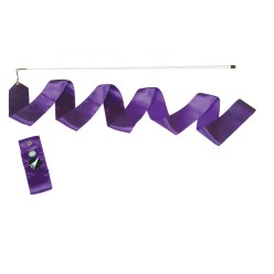 Sport-Thieme® Competition Gymnastics Ribbon Purple, Competition, 6 m long