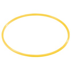 Sport-Thieme Plastic Gymnastics Hoop Yellow, 50 cm in diameter