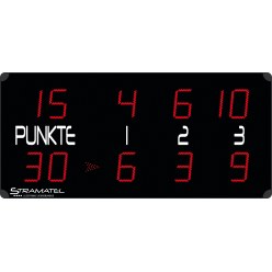 Stramatel Tennis-Anzeigetafel "RTX"