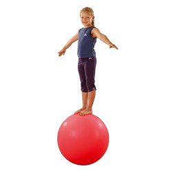 Balance-bold Neonrød, ø ca. 70 cm, 15 kg