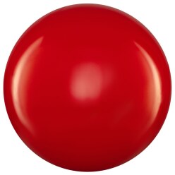 Balance-Kugel Rot mit Silberflitter, ø ca. 70 cm, 15 kg