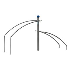 Art Outside Pull-Up/Press-Up Station