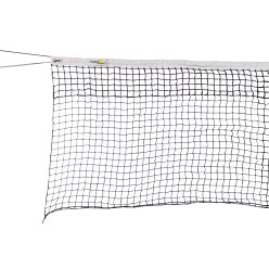 Court Royal Tennisnet "Dobbeltrække", med spændeline nederst