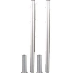 Tennisnetzpfosten Rund, ø 83 mm, Alu