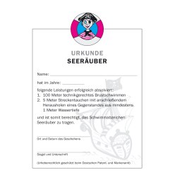 Urkunde
 "Seeräuber"
