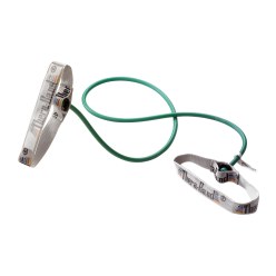 TheraBand Fitnesstube "Bodytrainer med håndtag" Mellem, Rød