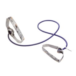 TheraBand Fitnesstube "Bodytrainer med håndtag" Mellem, Rød