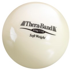 TheraBand Vægtbold "Soft Weight" 1,5 kg, rød