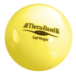 TheraBand Gewichtsball "Soft Weight" 3 kg, Schwarz