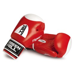 Green Hill® Boksehandske "Tiger" 12 oz., rød