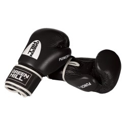 Green Hill® Boksehandsker "Punch II" 10 oz., sort