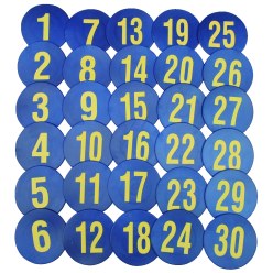 Ground Markers "Numbers 1-30"