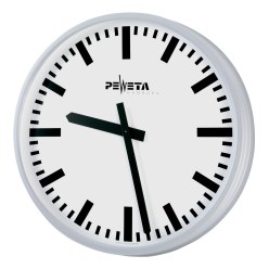 Peweta Radiostyret ur Store rum, ø 42 cm, netdrevet