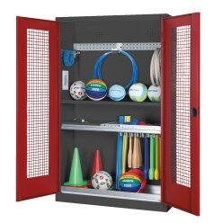  C+P Modular sports equipment cabinet