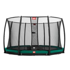Berg Trampolin InGround "Champion" med Sikkerhedsnet Deluxe