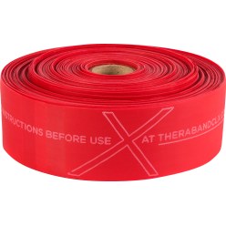 TheraBand Fitnessbånd "CLX", 22 m rulle Mellem, Rød