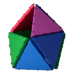 Tukluk® Mattenbausatz Kleine Dreiecke, L: 50 cm, Pro-Version