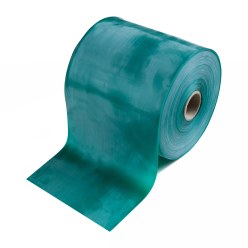 TheraBand Roll of Exercise Band in 45.5 m length Green, high