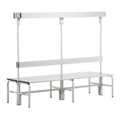 Sypro Wolf Wet Area Changing Benches with Double Backrest
