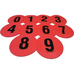 Set of 0-9 Ground Markers