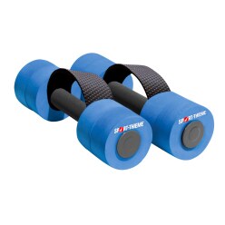 Sport-Thieme &quot;Sportime&quot; Aqua Jogging Dumbbells with Holding Strap Senior length: approx. 35 cm, ø 15 cm