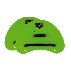 Arena® Elite Finger Paddles Acid lime/Black