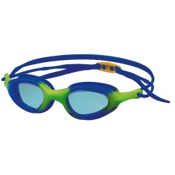 "Top" Swimming Goggles Blue/lime: children/teenagers