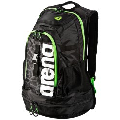 Arena® Schwimmer-Rucksack „Fastpack 2.1“ Black-X-Pivot-Fluo green