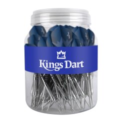 Kings Dart Stålepilesæt "Turnering" Blå-gul