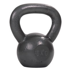 Sport-Thieme Kettlebell "Hammerslag", lakeret, grå