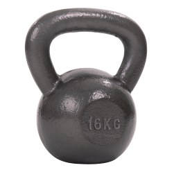 Sport-Thieme Kettlebell "Hammerslag", lakeret, grå