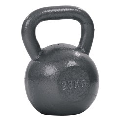 Sport-Thieme Kettlebell "Hammerslag", lakeret, grå