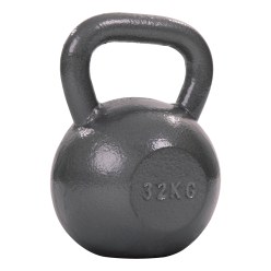 Sport-Thieme Kettlebell "Hammerschlag", lackiert, Grau