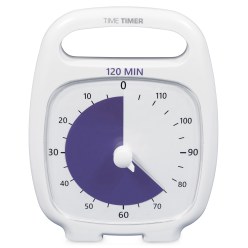 Time Timer "Plus" 5 minutes, White