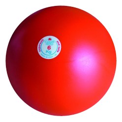 Trial® Stoßkugel 6 kg, Rot