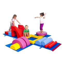 Schaumstoffbausteine-Set "Gymnastik-Box" Kids