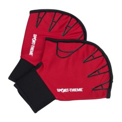 Sport-Thieme Aqua-Fitness-Handschuhe "Offen" S, 23,5x16,5 cm, Schwarz