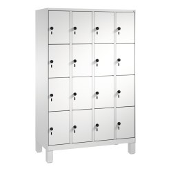 C+P Fächerschrank "S 3000 Evolo" Goldgelb (RAL 1004), 185x60x50 cm/ 8 Fächer