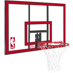 Spalding® “NBA Polycarbonate Backboard” Basketball Wall Unit