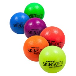 Sport-Thieme Weichschaumbälle-Set "Skin Softi Neon"