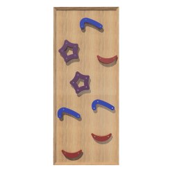 Sport-Thieme Sprossenwand mit Kletterwand "Kidz"