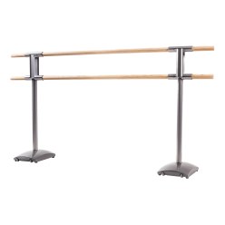 "Maurice" Mobile Double Ballet Barre, 3 m