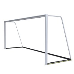 Football Goal 7.32x2.44 m, Fully Welded with PlayersProtect