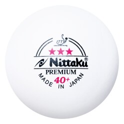 Nittaku Table Tennis Ball "Premium 40+"
