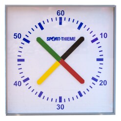 Sport-Thieme &quot;Prima Super&quot; Training Clock 30x30 cm, tabletop model