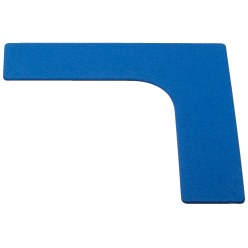 Sport-Thieme® Floor Markers Blue, Corner, 26 cm