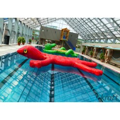  Airkraft &quot;Salamander&quot; Water Park Inflatable
